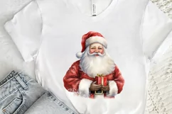 Watercolor Santa Claus PNG Clipart Product Image 3