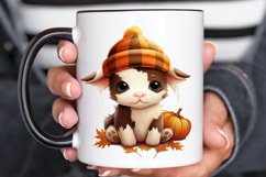 Cute Baby Cow For Halloween PNG Clipart Product Image 3