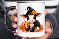 Cute Baby Cow For Halloween PNG Clipart Product Image 3