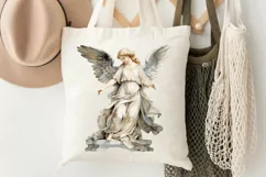 Angel Statue Watercolor Sublimation PNG Clipart Product Image 3