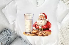 Watercolor Santa Claus PNG Clipart Product Image 3