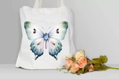 Watercolor Mystical Moth PNG Clipart Product Image 3