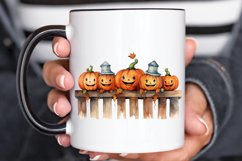 Big Watercolor Halloween PNG Clipart Product Image 3