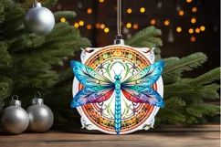 Dragonfly Floral Watercolor PNG Clipart Product Image 3