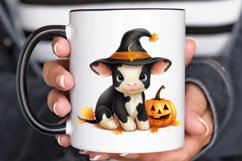 Cute Baby Cow For Halloween PNG Clipart Product Image 3