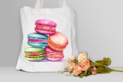 Colorful Macaroons Watercolor PNG Clipart Product Image 3
