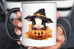 Cute Baby Cow For Halloween PNG Clipart Product Image 3