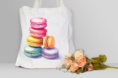 Colorful Macaroons Watercolor PNG Clipart Product Image 3