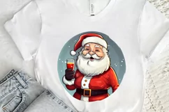 Watercolor Santa Claus PNG Clipart Product Image 3