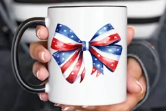 Bow 4th Of July Sublimation PNG Clipart Product Image 3