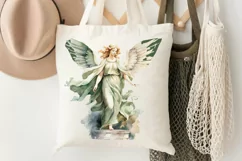 Angel Statue Watercolor Sublimation PNG Clipart Product Image 3