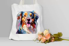 Dog Painting Sublimation PNG Clipart Product Image 3