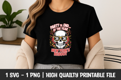 Party Reload New Year 2026 SVG Product Image 1