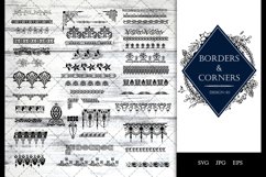 Vintage Baroque - 10 Ornamental border Vector Product Image 1
