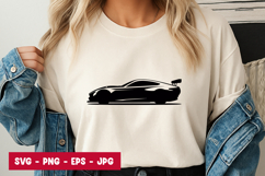 Sports Car SVG PNG Product Image 1