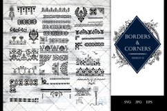 Vintage Baroque - 11 Ornamental border Vector Product Image 1