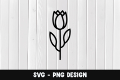 Flower svg, Flower silhouette png Product Image 1