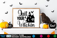 Halloween Svg Design,Halloween Quotes Spooky Halloween T-Shi Product Image 1
