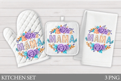 Mother's Day Kitchen Set Design. Mother's Day Kitchen Towel Product Image 1