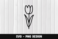 Flower svg, Flower silhouette png Product Image 1