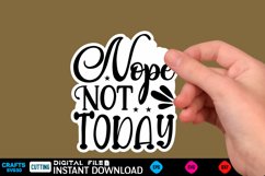 Sassy, Sticker Svg design, Sarcastic Sticker Sassy Quotes Product Image 1