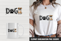 Dog Quote Sublimation T-Shirt Design PNG Product Image 1