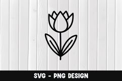 Flower svg, Flower silhouette png Product Image 1