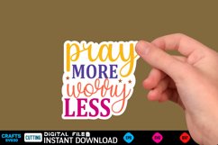 Inspirational Sticker Sticker Design, motivational quotes Product Image 1