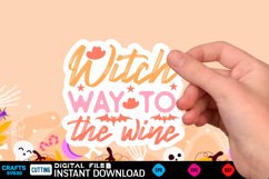 Halloween sticker Svg Design,Halloween Quotes Spooky Hallowe Product Image 1