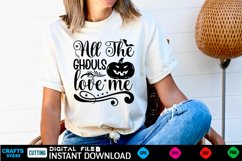 Halloween Svg Design,Halloween Quotes Spooky Halloween T-Shi Product Image 1