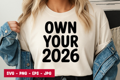 Own Your 2026 SVG PNG Product Image 1