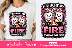 You Light My Fire Clipart PNG Product Image 1