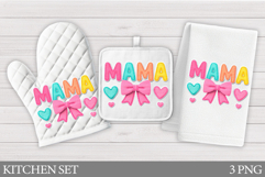 Mother's Day Kitchen Set Design. Mother's Day Kitchen Towel Product Image 1