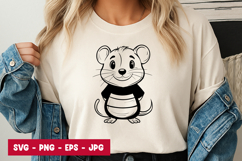 Cute Bear Cartoon SVG PNG Product Image 1