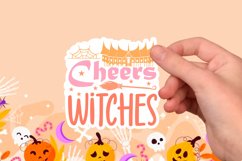 Halloween sticker Svg Design,Halloween Quotes Spooky Hallowe Product Image 1