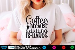 Coffee SVG Design Coffee quotes SVG Design Product Image 1