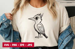 Bird Sketch SVG PNG Product Image 1