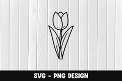 Flower svg, Flower silhouette png Product Image 1