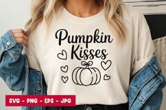 Pumpkin Kisses SVG PNG Product Image 1