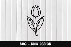 Flower svg, Flower silhouette png Product Image 1