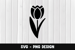 Flower svg, Flower silhouette png Product Image 1