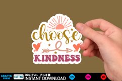 Inspirational Sticker Sticker Design, motivational quotes Product Image 1