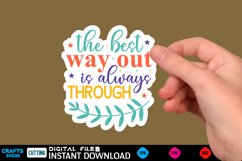 Inspirational Sticker Bundle Design, motivational quotes Product Image 3