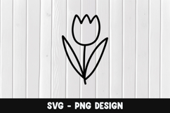 Flower svg, Flower silhouette png Product Image 1