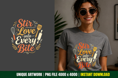 Kitchen Quote PNG Sublimation Baking Graphic Product Image 1