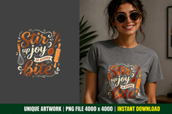 Cooking Quote PNG Sublimation Kitchen Art Product Image 1