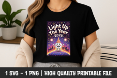 Light Up 2026 With Love SVG Product Image 1