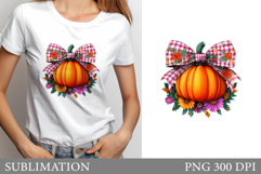 Pumpkin T-Shirt Design. Pumpkin Sublimation Product Image 1