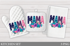 Mother's Day Kitchen Set Design. Mother's Day Kitchen Towel Product Image 1