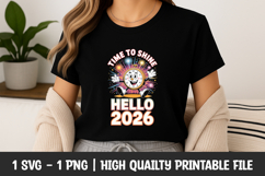 Shine Into 2026 Hello SVG Product Image 1